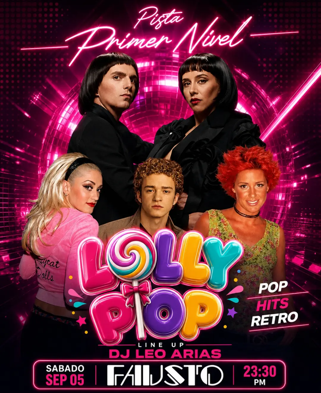 Flyer de Lolly Pop